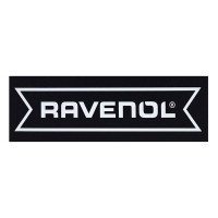 Наклейка RAVENOL белая плоттер трафарет